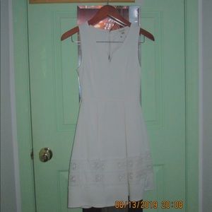 white francesca’s dress